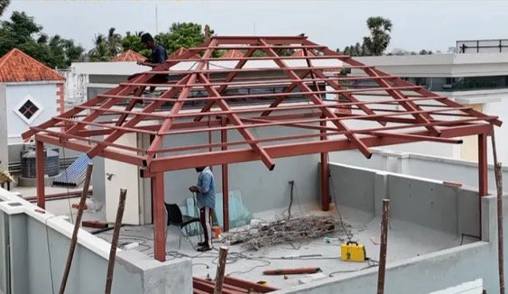 Discover the Best 3 Side Pergola Fabrication Work in Faridabad