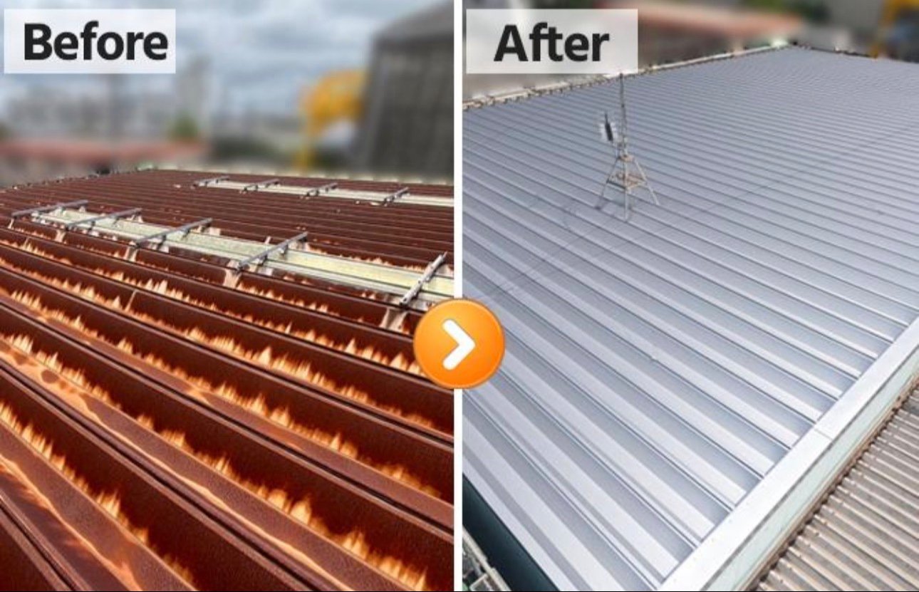 Tin Shed Sheet Changing & Metal Partition Work in Faridabad