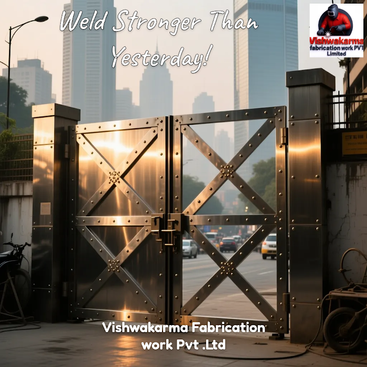 Steel Gate in Delhi NCR – Strong & Custom Fabrication Services
