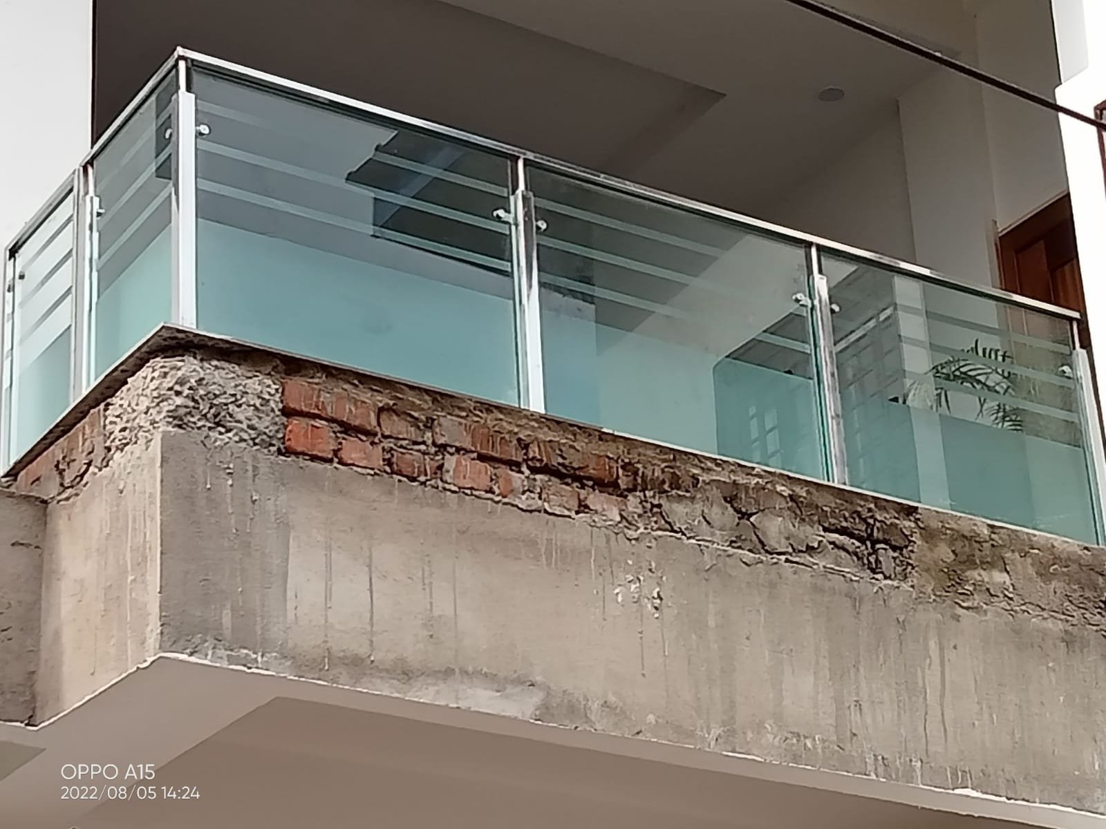 Steel Toughened Glass Railing in Delhi NCR – Modern Railing Fabrication