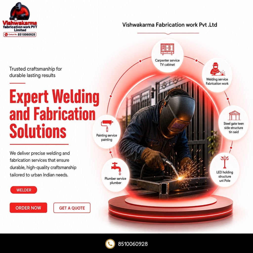 Best Welding Services in Badarpur, New Delhi | Vishwakarma Fabrication Work Pvt Ltd