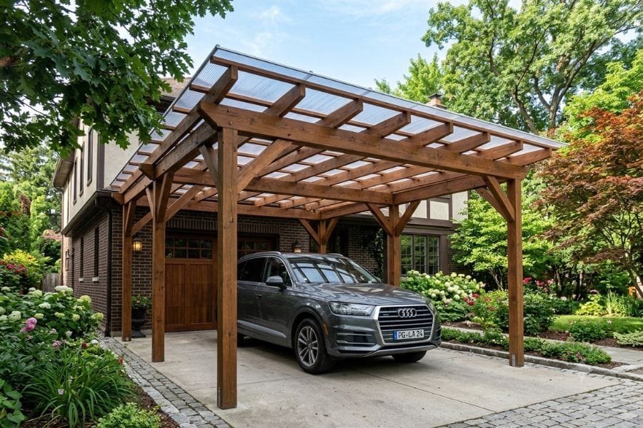 Heavy-Duty MS Car Parking Shed Manufacturers in Faridabad | Rust-Proof & Weather-Resistant Shade Solutions