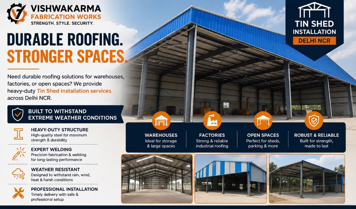 Best Tin Shed Fabrication Services in Sarita Vihar, New Delhi