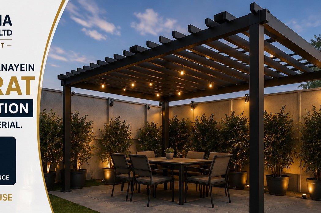Custom Pergola Fabrication Services in Ashok Nagar
